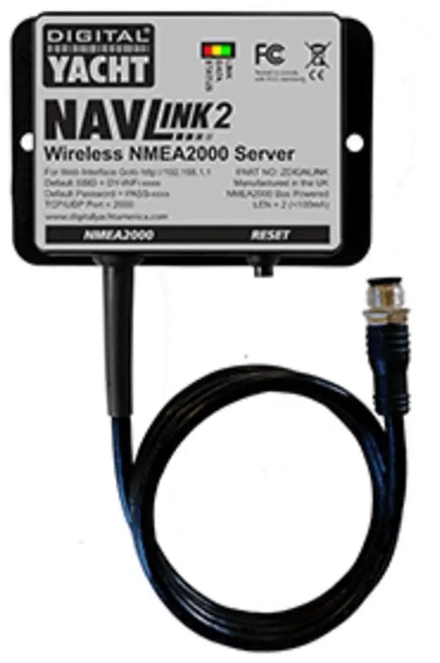 Alt view image 2 of 5 - Digital Yacht NavLink 2 NMEA to WiFi Gateway
