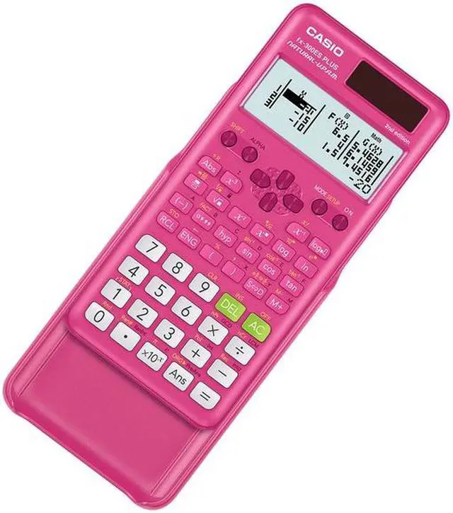 Alt view image 4 of 8 - Casio fx-300ESPLS2 Pink Scientific Calculator