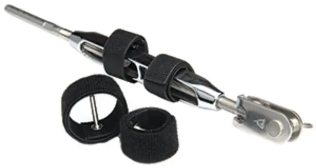 Alt view image 4 of 8 - C. Sherman Johnson Wrap Pins Velcro Pin Locking Devices f/Open Body Turnbuckles 5/16" & 3/8" - 2-Pack