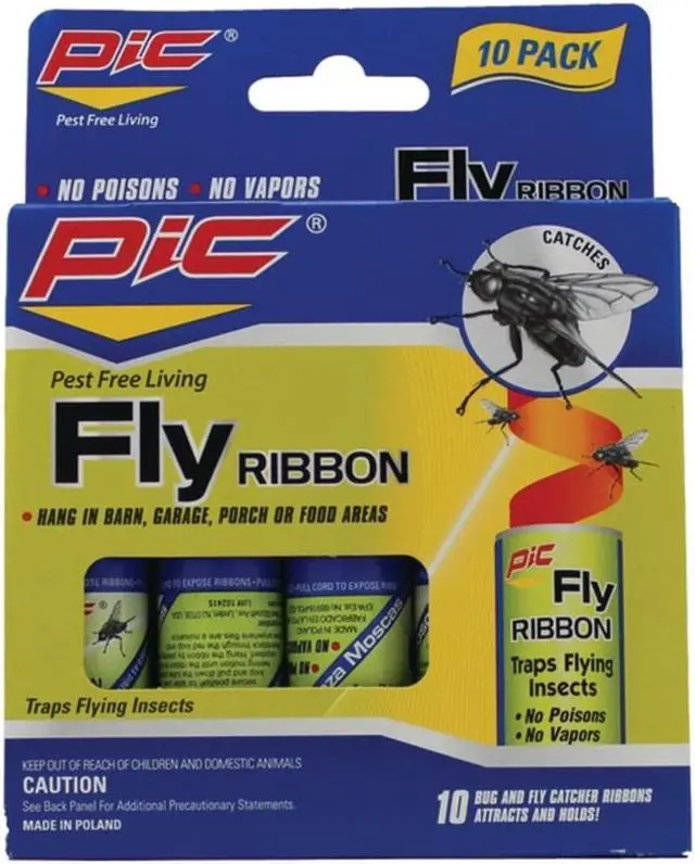 Alt view image 6 of 7 - PIC FR10B Fly Ribbon Bug & Insect Catcher, 10 pk