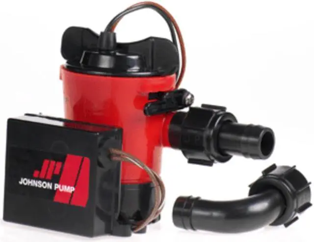 Alt view image 3 of 6 - JOHNSON PUMP 1000GPH ULTIMA   COMBO PUMP 3/4" HOSE DURA PORT 07903-00