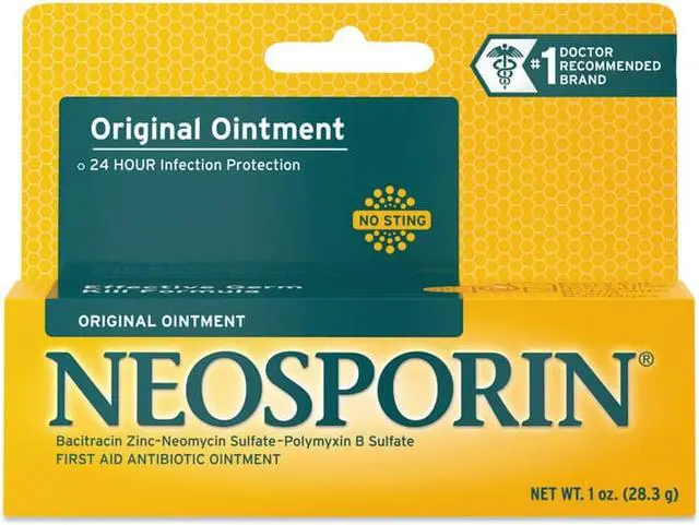 Alt view image 20 of 20 - Neosporin Antibiotic Ointment, 1 Oz Tube 512373700