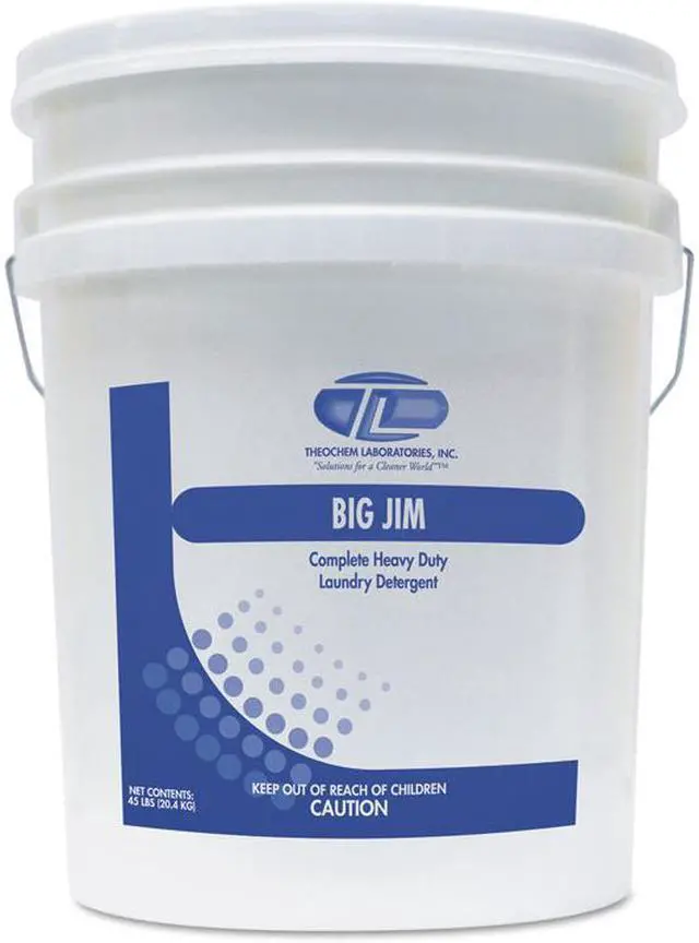 Alt view image 3 of 4 - Theochem Laboratories TOL141PL Power Hd Detergent, Fresh, 45 Lbs, Pail