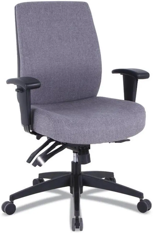 Alt view image 5 of 20 - Alera Wrigley Series 24/7 High Performance High-Back Multifunction Task Chair Black HPT4101