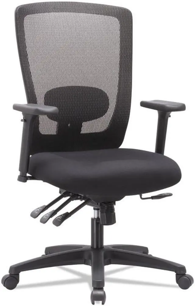 Alt view image 13 of 20 - Alera - HALE754 - Alera Envy Series Mesh High-Back Multifunction Chair, Black