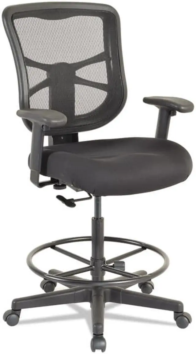 Alt view image 11 of 20 - Alera - EL4615 - Alera Elusion Series Mesh Stool, Black