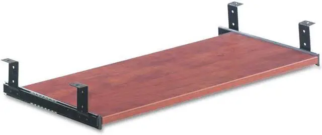Alt view image 2 of 13 - Alera Valencia Series Underdesk Keyboard/Mouse Shelf