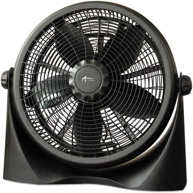 Alt view image 6 of 8 - Alera 16" Super-Circulation 3-Speed Tilt Fan Plastic Black FAN163