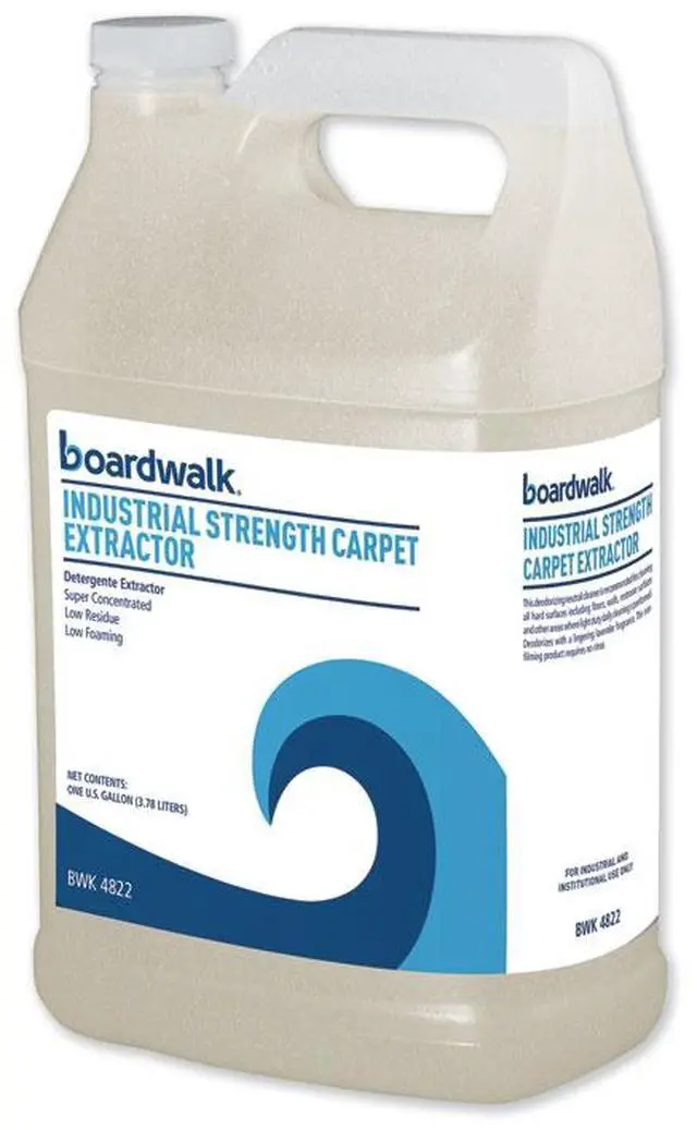 Alt view image 3 of 12 - Boardwalk INDUSTRIAL STRENGTH CARPET EXTRACTOR, CLEAN SCENT, 1 GAL BOTTLE BWK4822EA