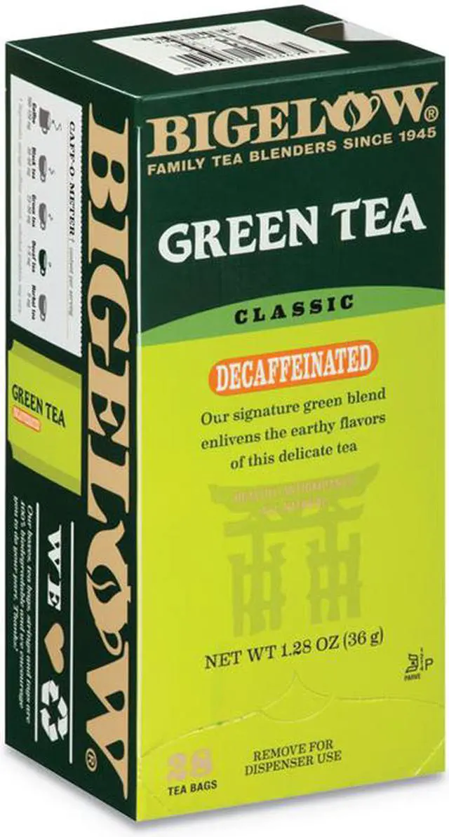 Alt view image 3 of 4 - Decaffeinated Green Tea, Green Decaf, 0.34 lbs, 28/Box 10347