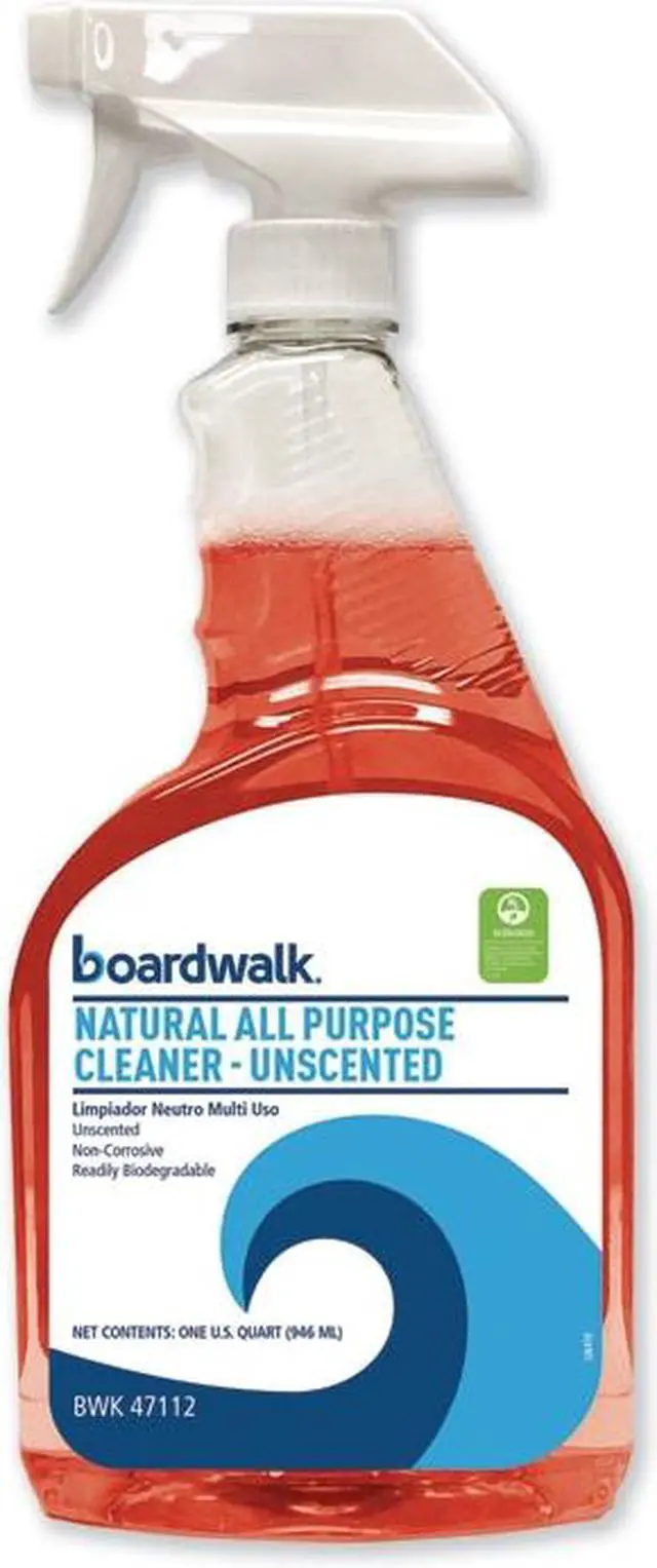 Alt view image 7 of 8 - Boardwalk BWK47712EA All-Natural Bathroom Cleaner, 32 oz. Spray Bottle