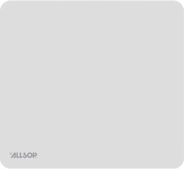 Alt view image 5 of 11 - Allsop Accutrack Slimline Mouse Pad Silver 8 3/4" x 8" 30202