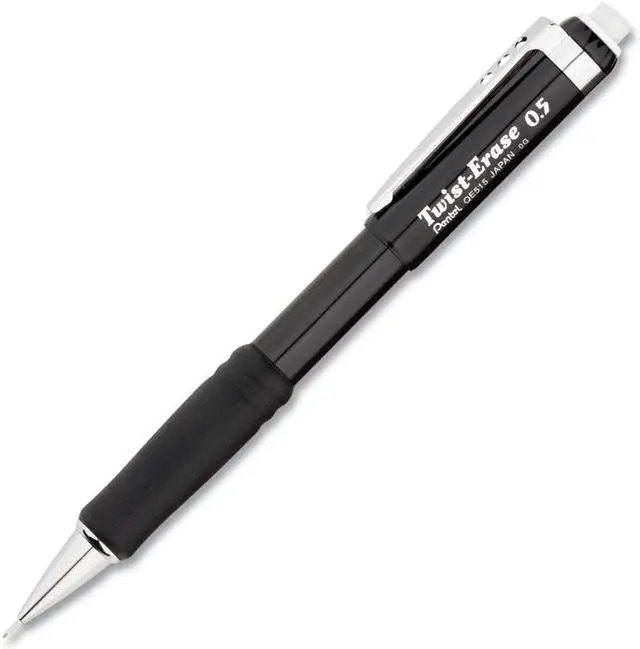 Alt view image 5 of 9 - Pentel Twist-Erase III Mechanical Pencil 0.9 mm Black Barrel QE519A