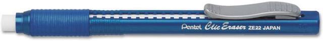 Alt view image 6 of 8 - Pentel Eraser,Clic,Fshn Clr,3/Pk ZE21TBP3M