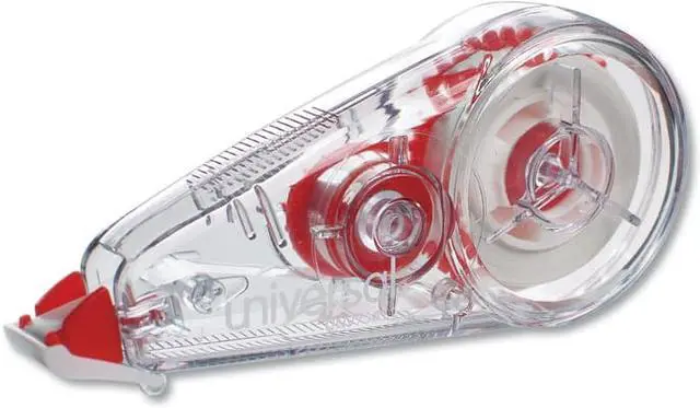 Alt view image 4 of 17 - Universal Correction Tape Mini Economy Non-Refillable 1/4" x 275" 10/Pack 75611