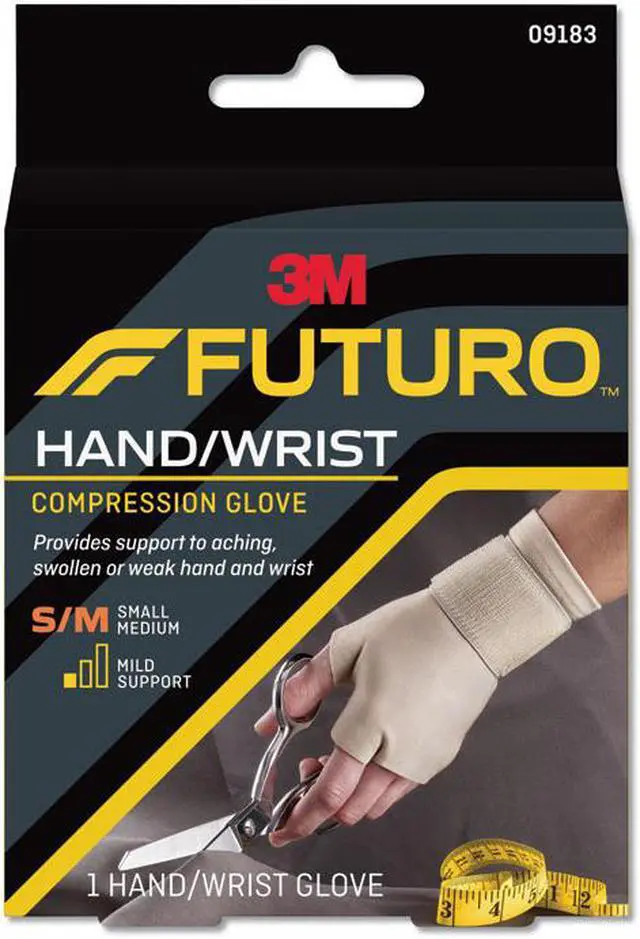 Alt view image 9 of 10 - Futuro Energizing Support Glove - Medium, 09183EN - 1 Each