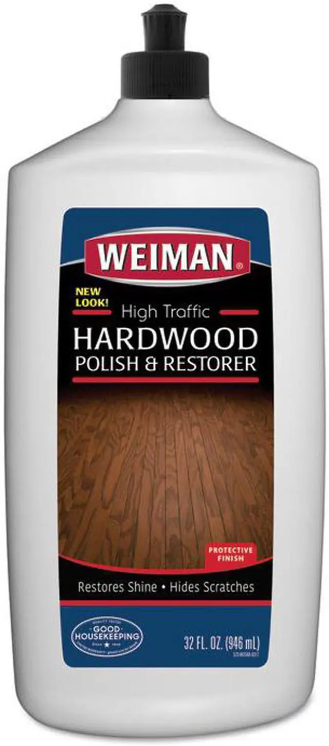 Alt view image 4 of 9 - WEIMAN High Traffic Hardwood Polish and Restorer 32 oz Squeeze Bottle 523EA
