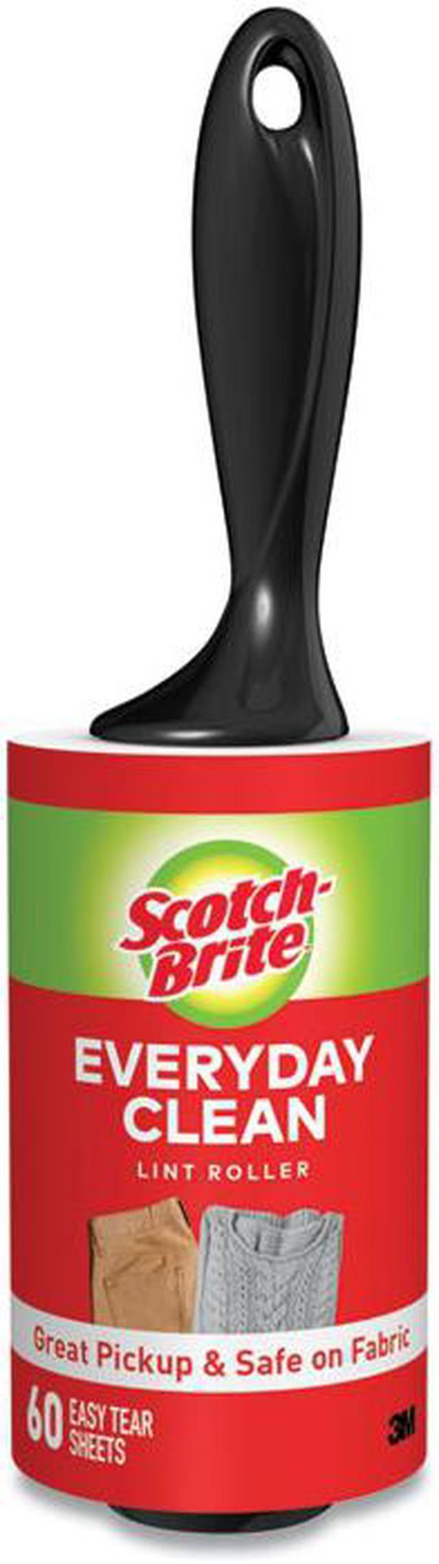 Alt view image 3 of 20 - Scotch-Brite Lint Roller, Heavy-Duty Handle, 60 Sheets/Roller 836RS60