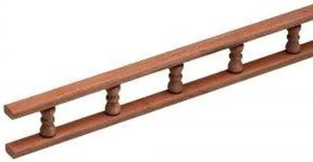 Alt view image 2 of 2 - Whitecap 60705 Teak 5' Standard Pin Rail