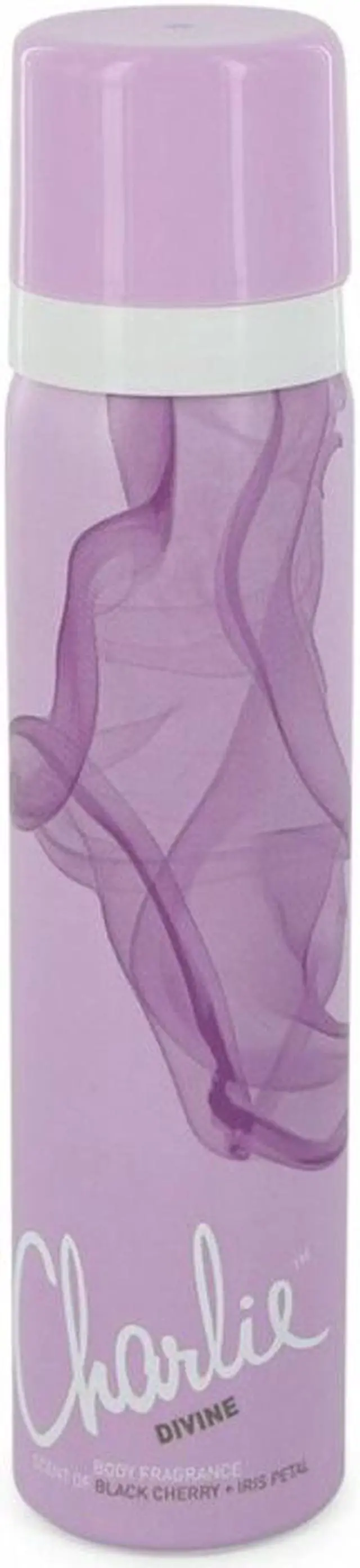 Alt view image 4 of 4 - Revlon Charlie DIVINE Body Fragrance Spray, Black Cherry + Iris Petal 2.5 fl oz