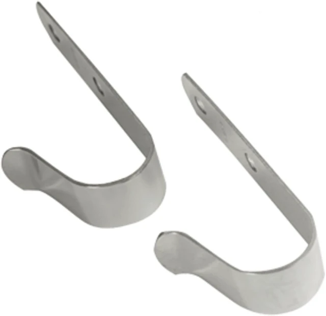 Alt view image 3 of 5 - Whitecap Boat Hook Holder - 304 Stainless Steel - 4-1/4"" x 1"" - Pair