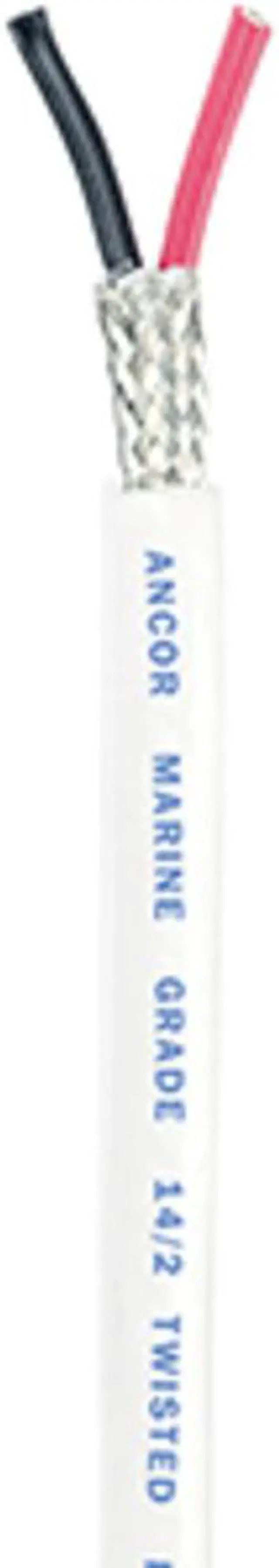 Alt view image 2 of 4 - Ancor 141410 Marine Grade Electrical Twisted Paris Tinned Boat Wiring with Shield (14-Gauge 100-Feet)
