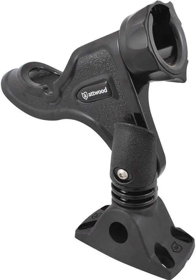 Alt view image 6 of 10 - ATTWOOD MARINE ATTWOOD HEAVY DUTY PRO SERIES ROD HOLDER WITH COMBO MOUNT 5010-4
