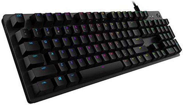 Alt view image 10 of 12 - Logitech G512 Carbon LIGHTSYNC RGB Mechanical Gaming Keyboard GX Red 920009360