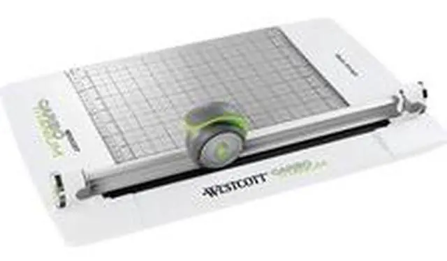 Alt view image 2 of 3 - Westcott CarboTitanium Rotary Metal Base Trimmer 10 Sheets Metal 9" x 21" 16718