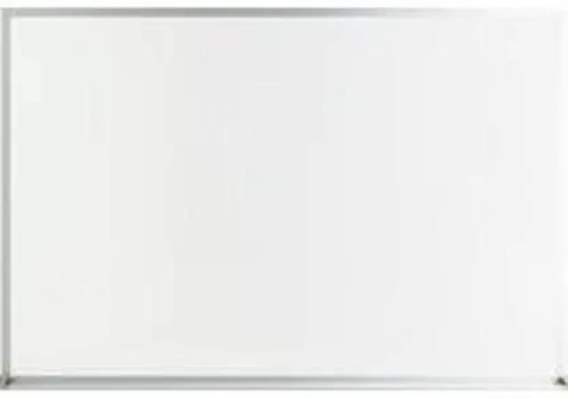 Alt view image 2 of 4 - Lorell Dry-erase Board Aluminum Frame 4'x3' White 19771