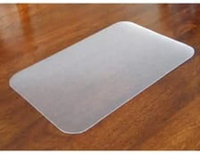 Alt view image 9 of 11 - Floortex Anit-Microbial Desk Pad 20"x36" Clear HMTM5191EV