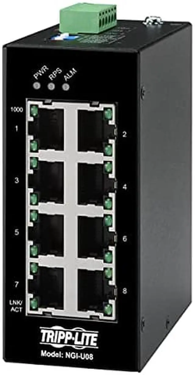 Alt view image 11 of 16 - Tripp Lite NGI-U08 Ethernet Switch NGIU08