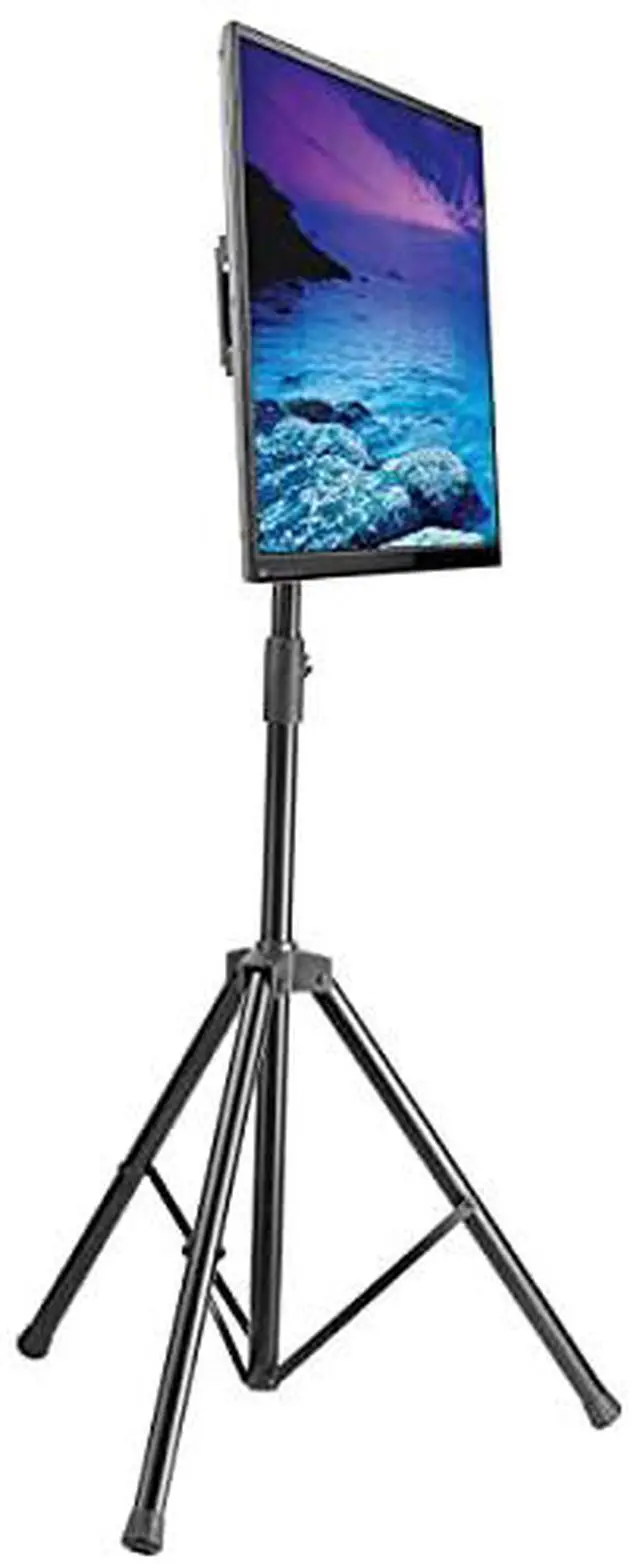Alt view image 3 of 15 - Portable TV Monitor Digital Signage Stand Tripod 37-70in Display