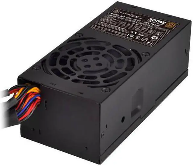 Alt view image 5 of 5 - SilverStone Technology 300W Fixed Cable TFX Power Supply 80 Plus Bronze TX300