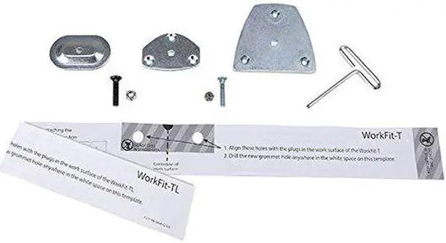 Alt view image 7 of 10 - Ergotron LX - Mounting component (grommet mount) - steel - zinc-plated