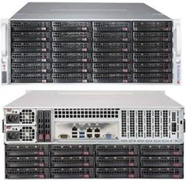Alt view image 7 of 7 - Supermicro CSE-847BE1C-R1K28LPB Chassis