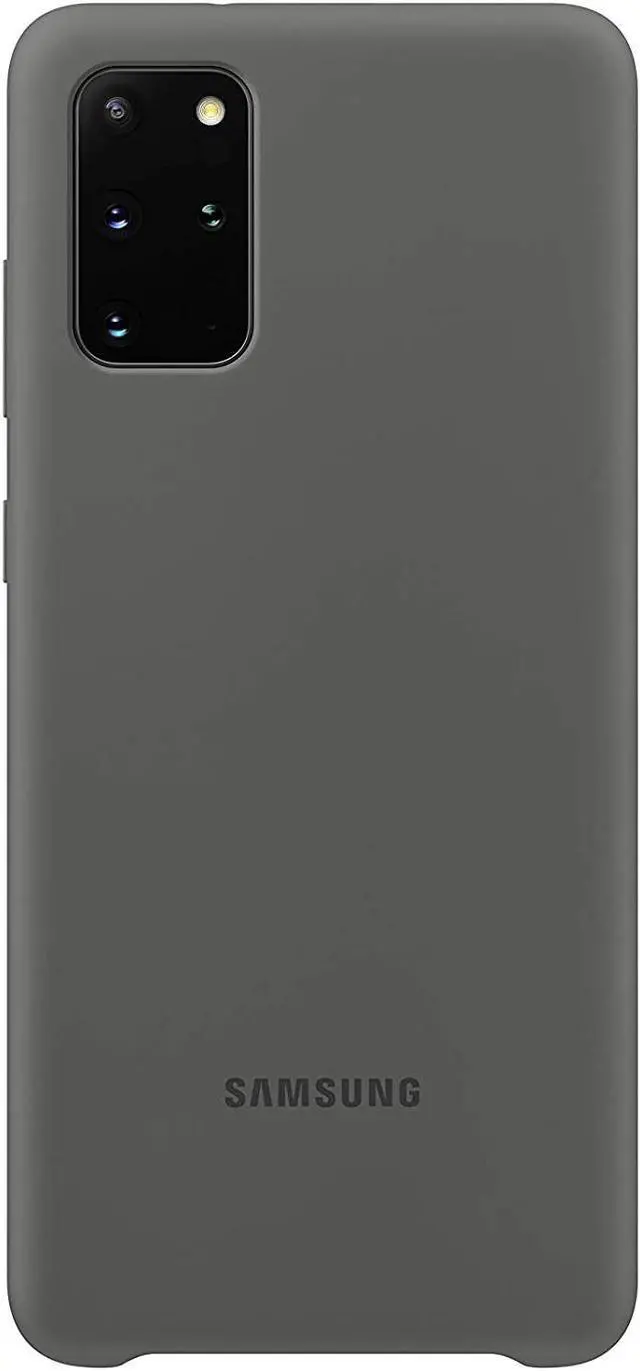 Alt view image 3 of 6 - Samsung Genuine Silicone Cover For Galaxy S20+ S20+5G Gray EF-PG985TJEGUS