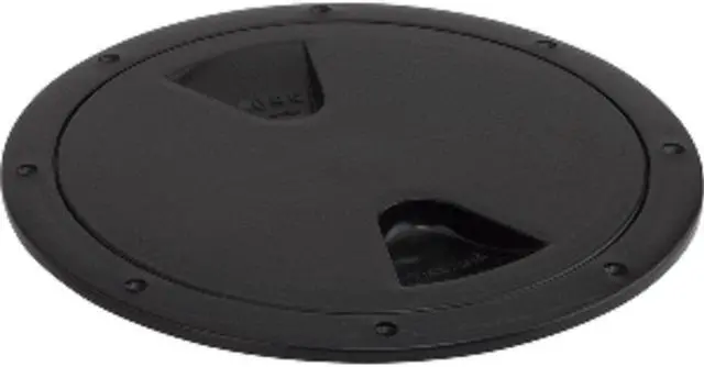 Alt view image 3 of 6 - SEA DOG POLYPROPYENE DECK PLATE BLACK 6"
