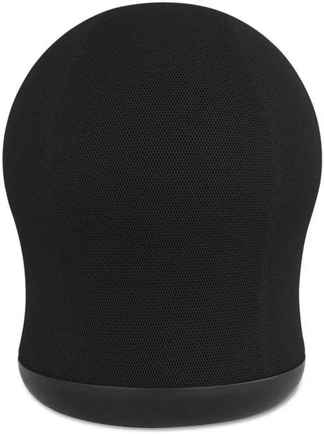 Alt view image 7 of 9 - Safco Zenergy Swivel Ball Chair 17 1/2" Diameter x 23" High Black Vinyl 4760BV