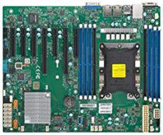 Alt view image 4 of 5 - Supermicro MBD-X11SPL-F-B Motherboard LGA 3647,Intel C621 - Bulk packaging  -