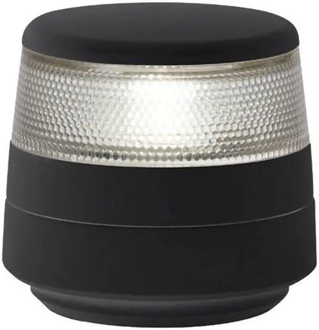 Alt view image 4 of 5 - Hella Marine Naviled 360 Compact All Round White Navigation Lamp - 2Nm - Fixed Mount - Black Base