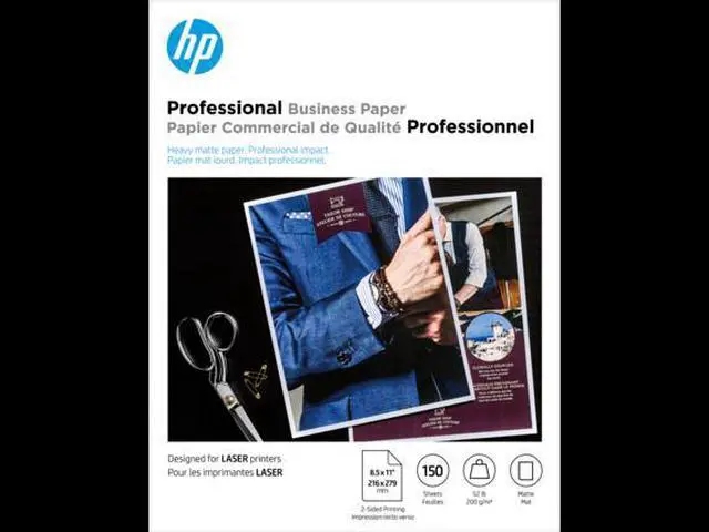 Alt view image 10 of 20 - HP Professional Business Matte Brochure Paper 4WN05A