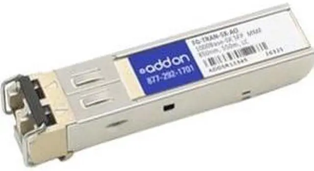 Alt view image 7 of 16 - AddOn Fortinet FG-TRAN-SX Compatible TAA Compliant 1000Base-SX SFP Transceiver (MMF, 850nm, 550m, LC)