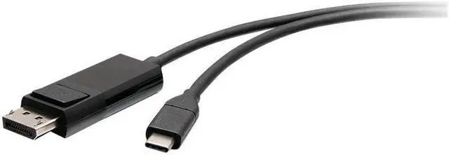 Alt view image 3 of 7 - C2G 6ft 4K USB C to DisplayPort Adapter Cable 60Hz C2G54475