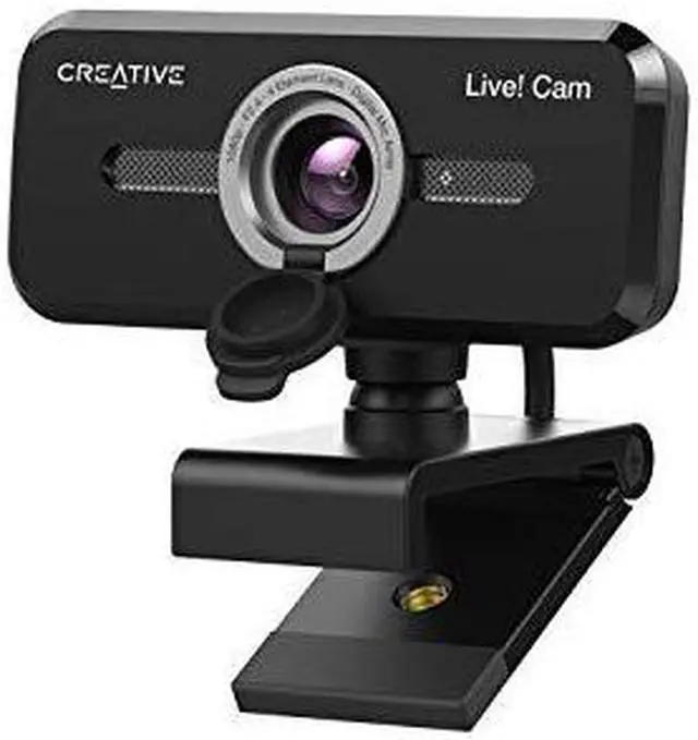 Alt view image 16 of 17 - Creative Live! Cam Sync 1080p V2 Full HD Wide-Angle USB Webcam with Auto Mute and Noise Cancellation for Video Calls, Improved Dual Built-in Mic, Privacy Lens Cap, Universal Tripod Mount