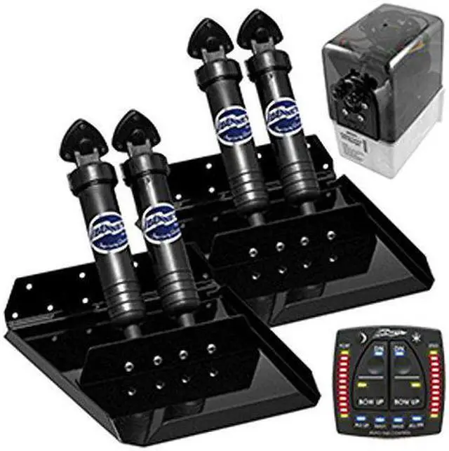 Main image of Bennett ST16ATP Performance Sport Tab System - Black-Powder-Coated w/Auto Trim Pro
