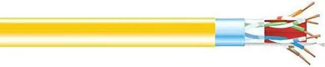 Alt view image 9 of 9 - CAT6A SHLD BULK CABLE FUTP 1000 PVC YE