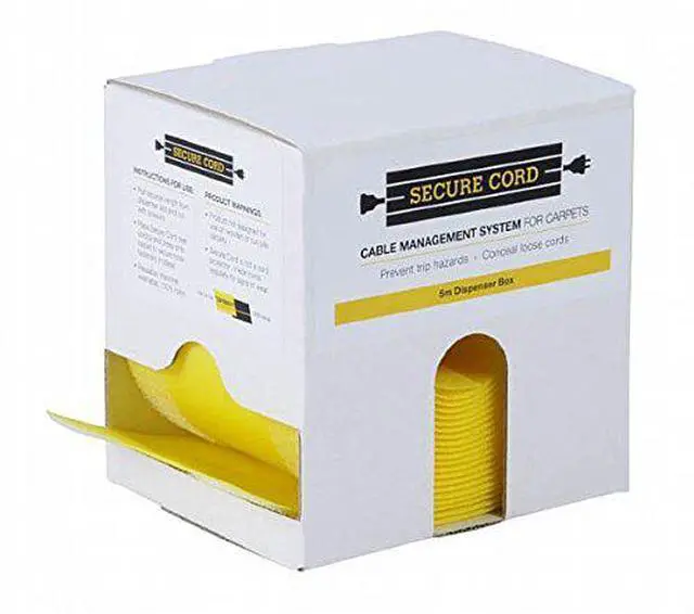 Alt view image 2 of 2 - SecureCord Cable Management for Carpets ASC5Y