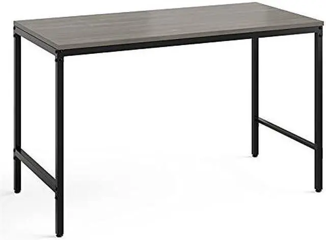 Alt view image 2 of 11 - Safco Simple Work Desk, 45.5" x 23.5" x 29.5", Gray (SAF5272BLGR)