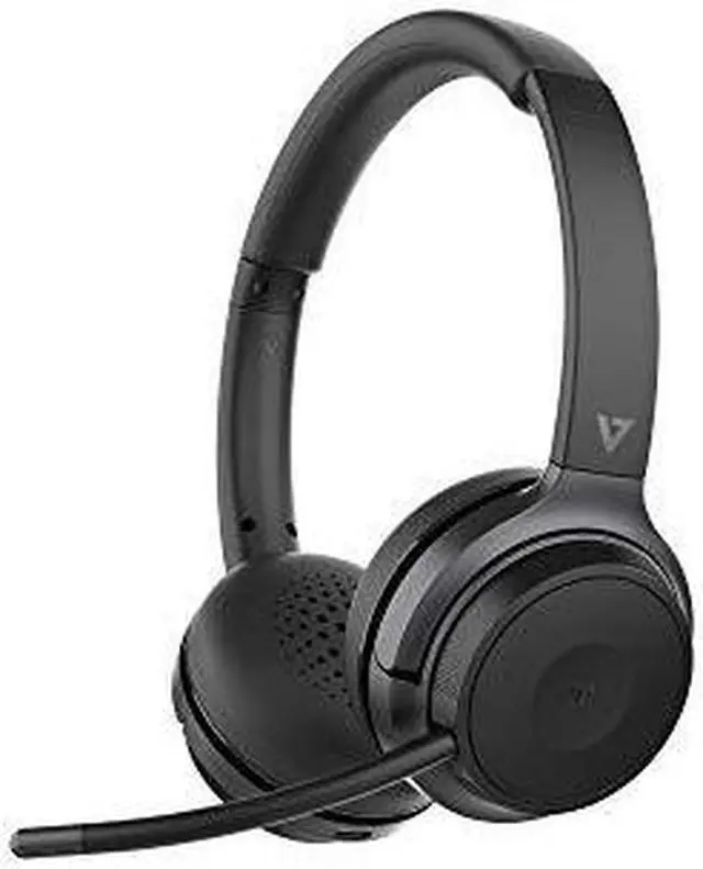 Alt view image 8 of 20 - V7 Wireless Stereo Headset On Ear Gray/Black (HB600S)